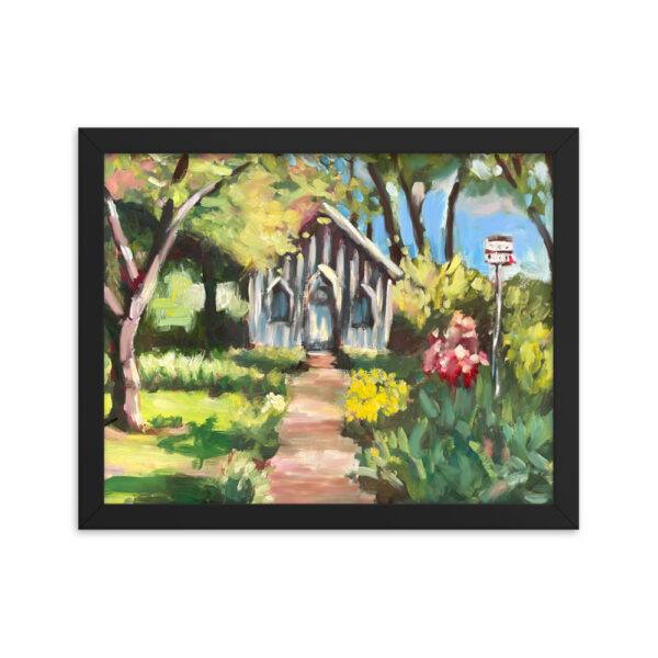 "Little Chapel" Framed Print - Image 3