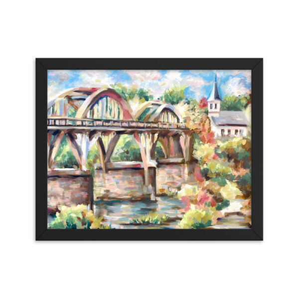 "Bibb Graves" Bridge Framed Print - Image 3