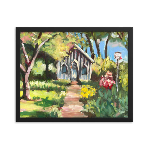 "Little Chapel" Framed Print - Image 4