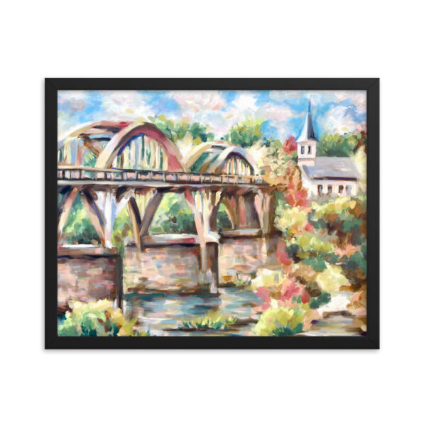 "Bibb Graves" Bridge Framed Print - Image 4