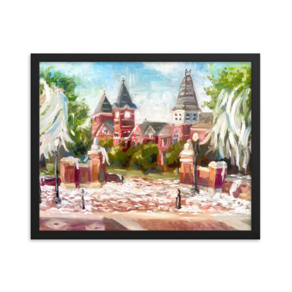 Auburn's “Toomer's Corner” Framed Art Print - Image 4