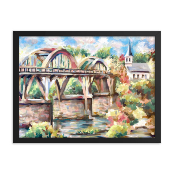 "Bibb Graves" Bridge Framed Print - Image 5