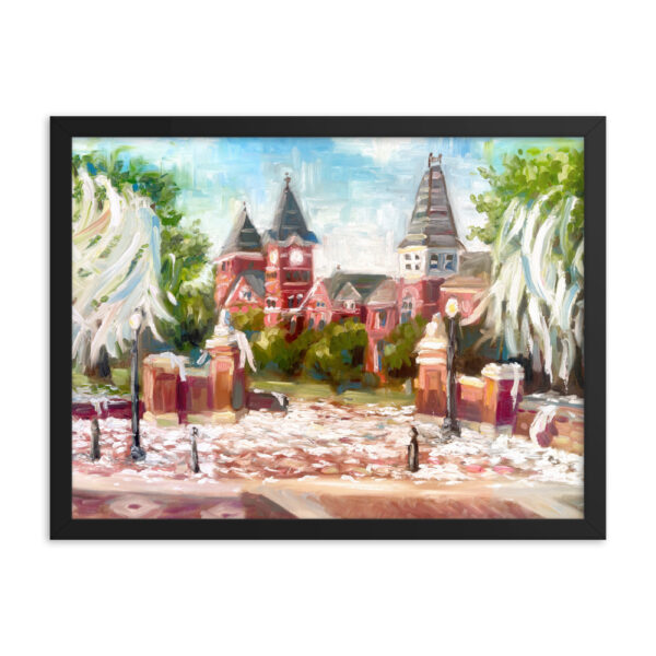 Auburn's “Toomer's Corner” Framed Art Print - Image 5