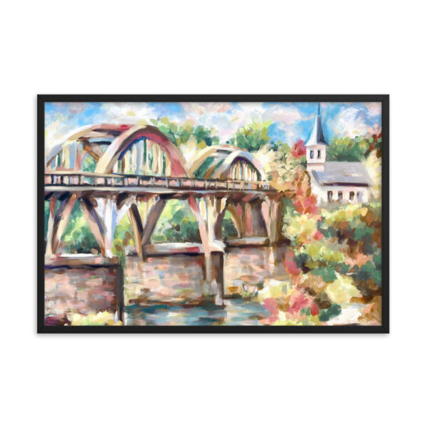 "Bibb Graves" Bridge Framed Print - Image 6
