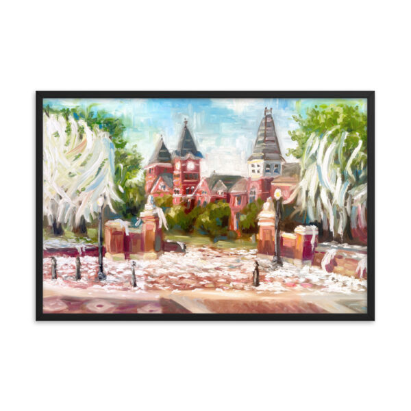 Auburn's “Toomer's Corner” Framed Art Print - Image 6