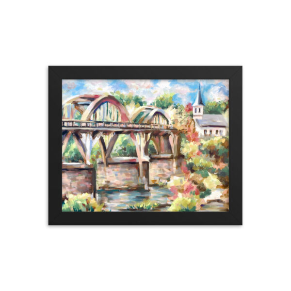 "Bibb Graves" Bridge Framed Print - Image 2