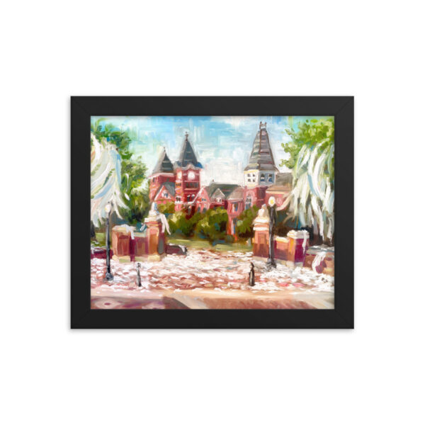 Auburn's “Toomer's Corner” Framed Art Print - Image 2