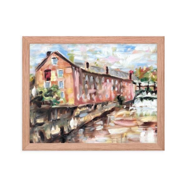 "Cotton Gin" Mill Framed Print - Image 8