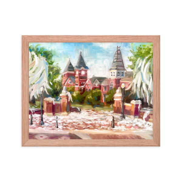 Auburn's “Toomer's Corner” Framed Art Print - Image 8