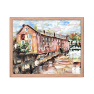 "Cotton Gin" Mill Framed Print