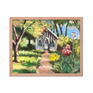 "Little Chapel" Framed Print