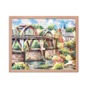 "Bibb Graves" Bridge Framed Print