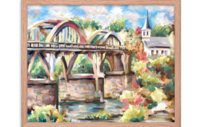 “Bibb Graves” Bridge Framed Print