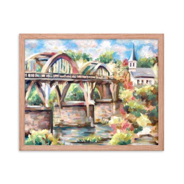 "Bibb Graves" Bridge Framed Print