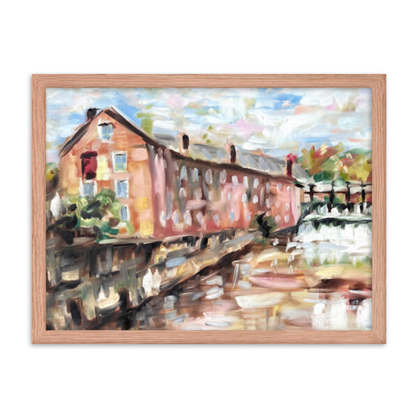 "Cotton Gin" Mill Framed Print - Image 9