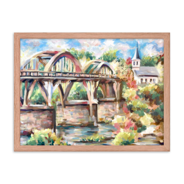 "Bibb Graves" Bridge Framed Print - Image 9