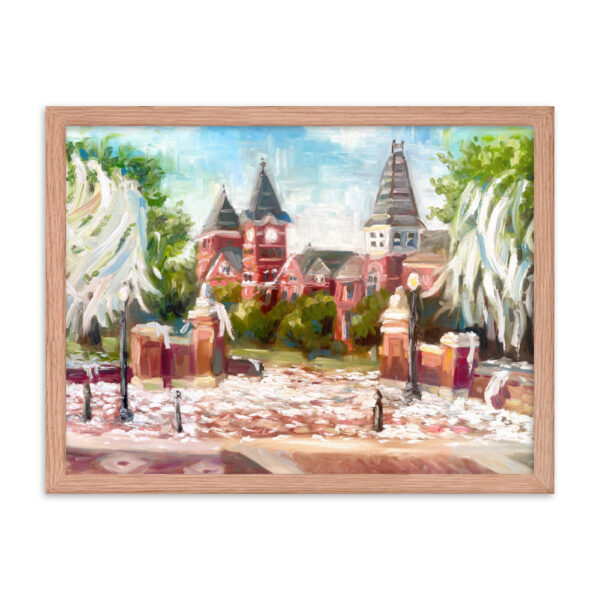 Auburn's “Toomer's Corner” Framed Art Print - Image 9