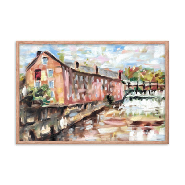 "Cotton Gin" Mill Framed Print - Image 10