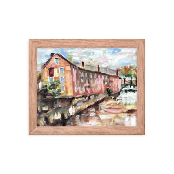 "Cotton Gin" Mill Framed Print - Image 7