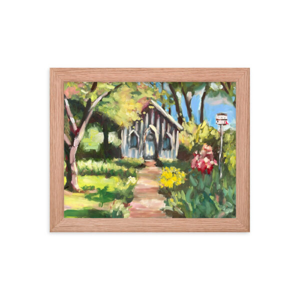 "Little Chapel" Framed Print - Image 7