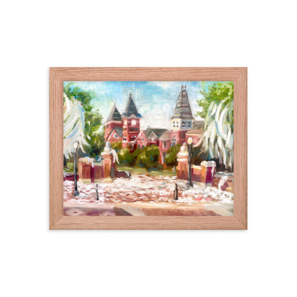 Auburn's “Toomer's Corner” Framed Art Print - Image 7