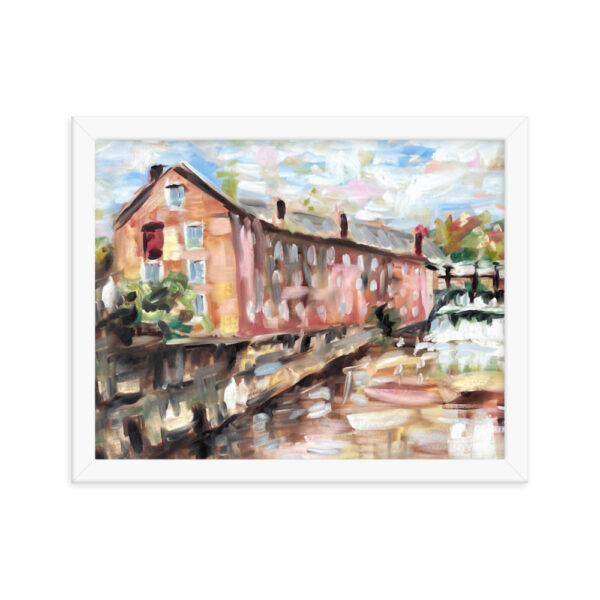 "Cotton Gin" Mill Framed Print - Image 12