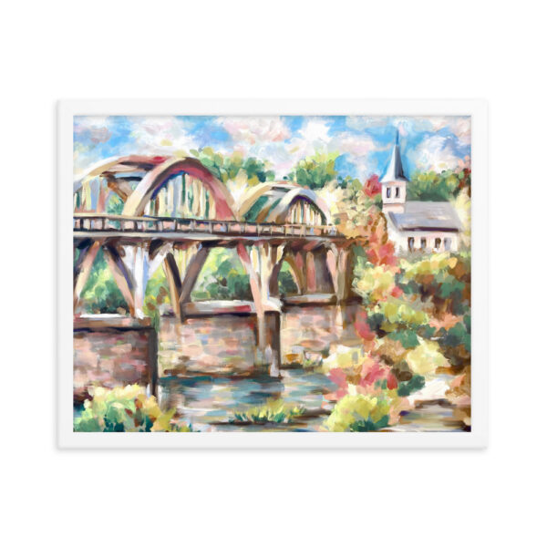 "Bibb Graves" Bridge Framed Print - Image 13