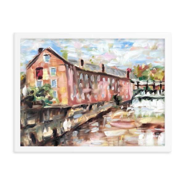"Cotton Gin" Mill Framed Print - Image 14