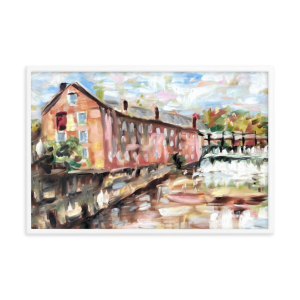 "Cotton Gin" Mill Framed Print - Image 15