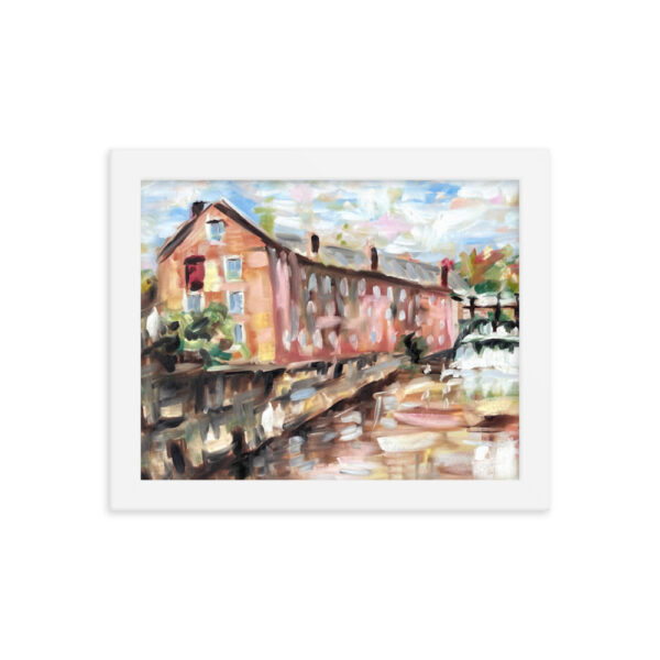 "Cotton Gin" Mill Framed Print - Image 11